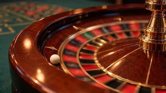 Gros plan sur une roue de roulette en bois