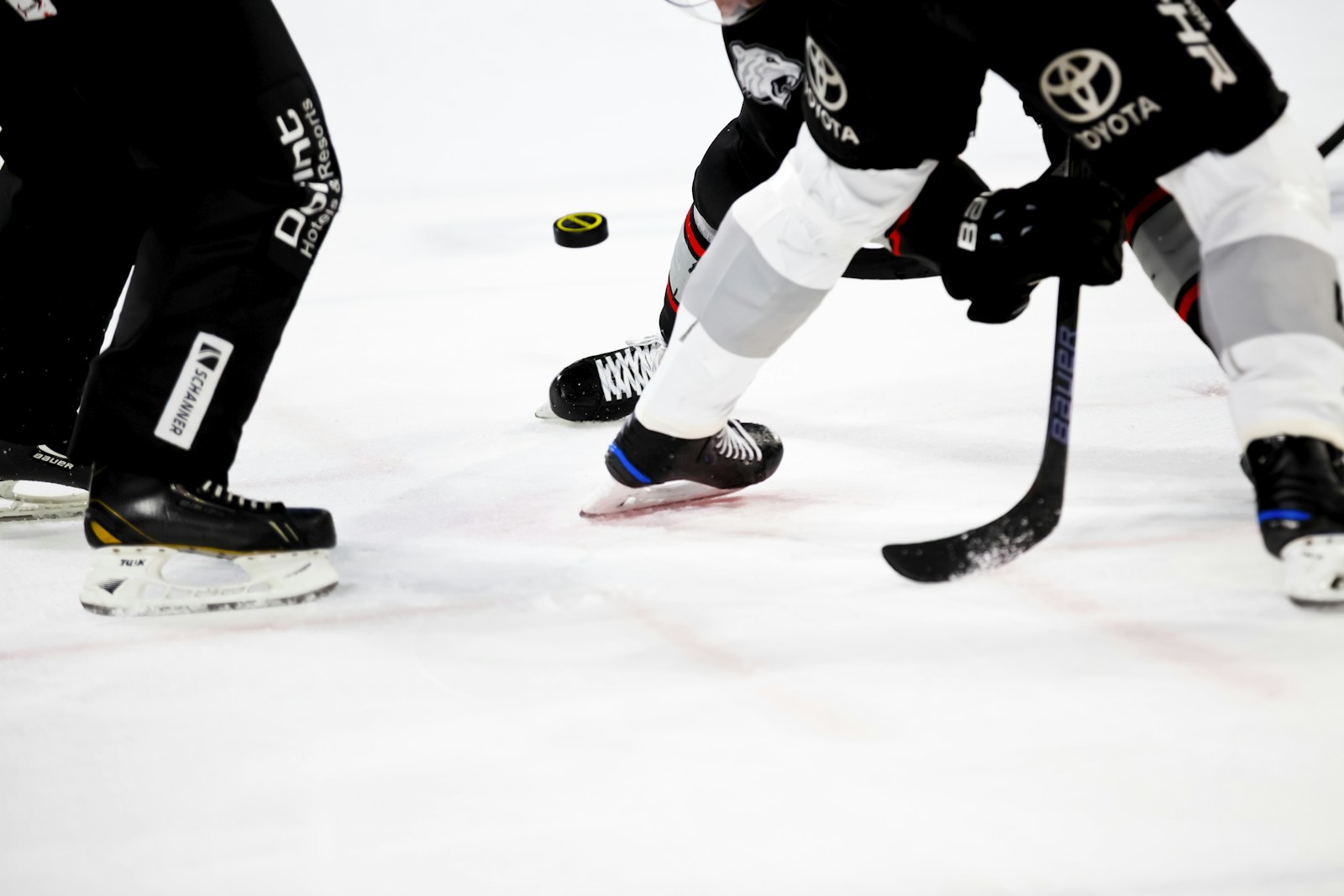 Ice hockey action